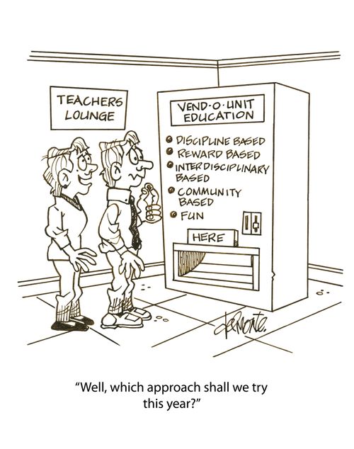 'Well, which approach shall we try this year?'