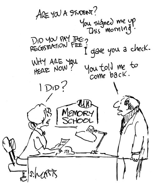 Memory school.
