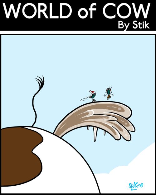 Ice skating flies.