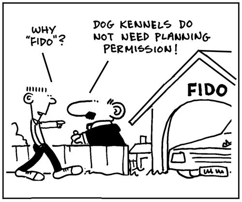 'Dog kennels do not need planning permission.'