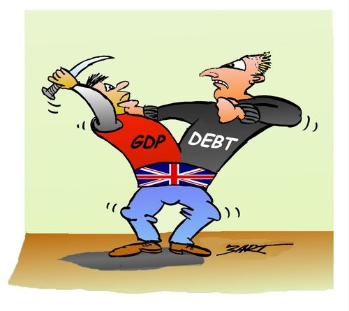 GDP-DEBT Struggle.