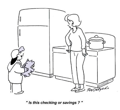 'Is this checking or savings?'