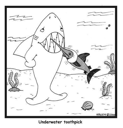 Underwater Toothpick