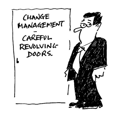 Change of management - warning about revolving door policy