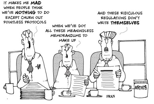 Bureaucrats at Work