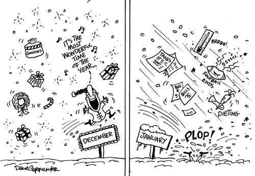December to January.