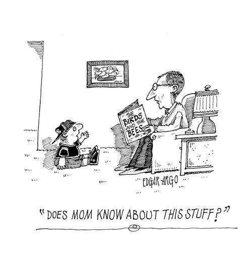 'Does Mom know about this stuff?'