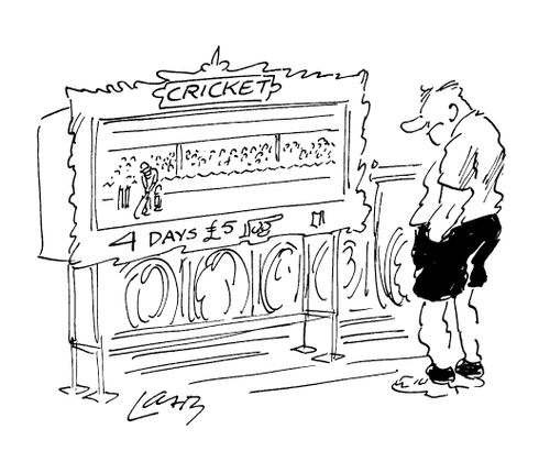 Cricket viewing machine