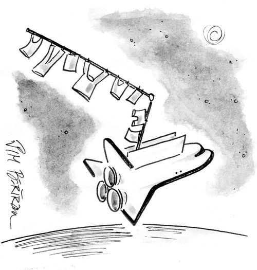 Shuttle wash