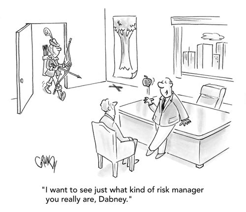 "I want to see just what kind of risk manager you really are, Dabney."