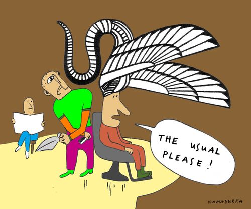'The usual please!'