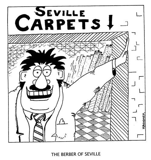 'The berber of Seville.'