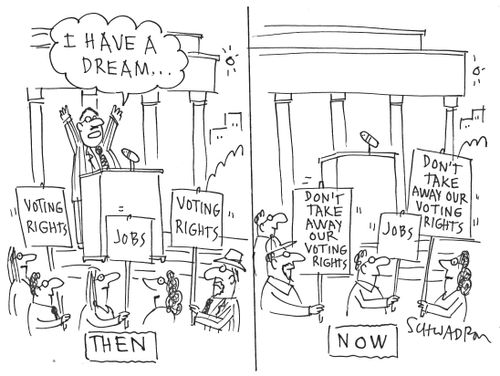 Times change: Then and Now.