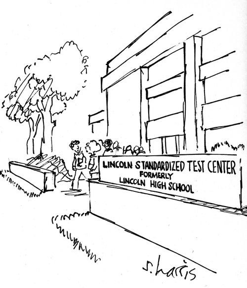 'Lincoln Standardized Test Center - formerly Lincoln High School'