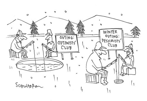 Winter Outings: Optimists and Pessimists Club.