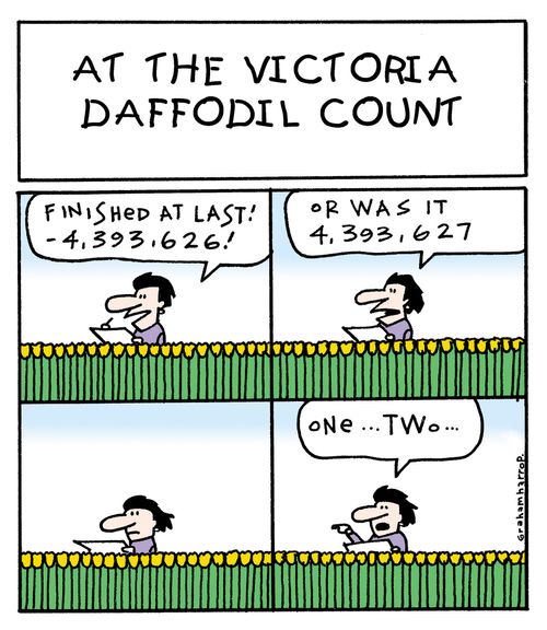 At the Victoria daffodil count...