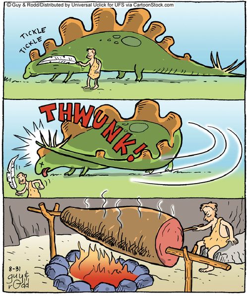 Hunting opportunism.