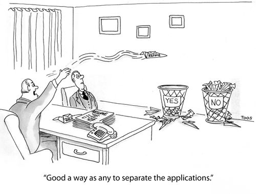 'Good a way as any to separate the applications.'