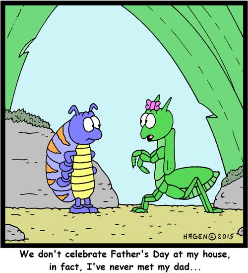 "We don't celebrate Father's Day at my house, in fact, I've never met my dad..."