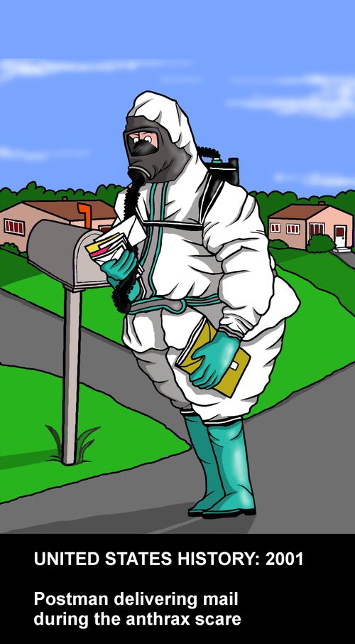 Anthrax scare.