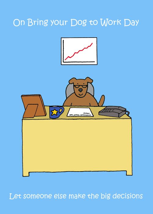 Bring your dog to work day - let someone else make the big decisions.