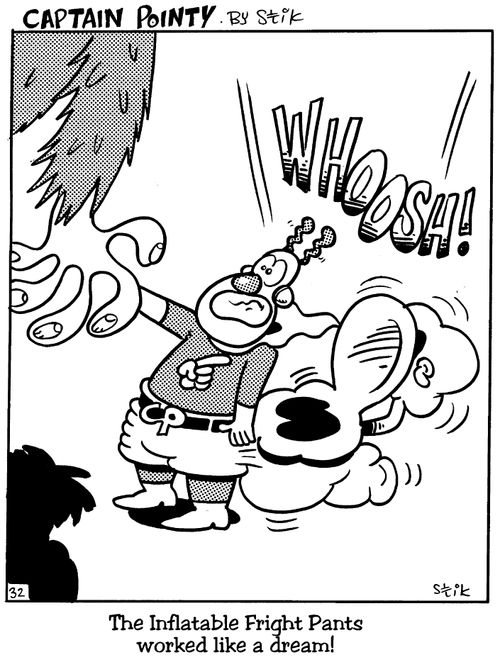 Captain Pointy No.55 - Inflatable fright pants