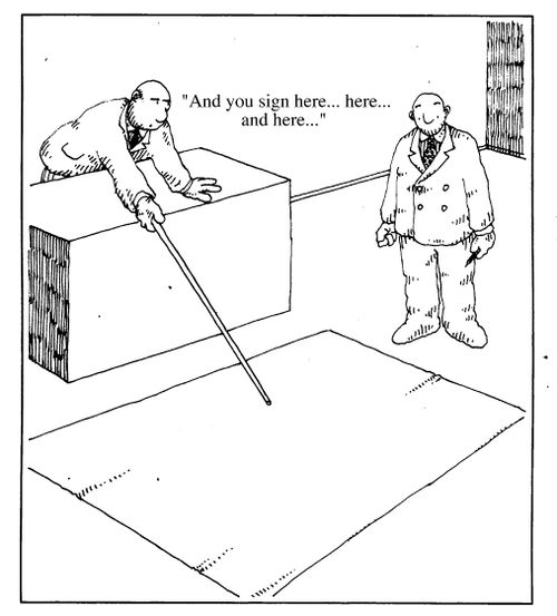 "And you sign here..here...and here.."