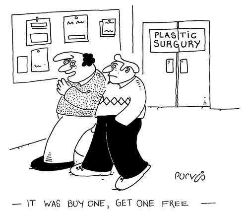 "It was buy one, get one free."