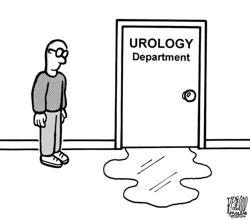 Urology Department (door leaking pee)