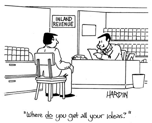 'Where DO you get all your Ideas?'