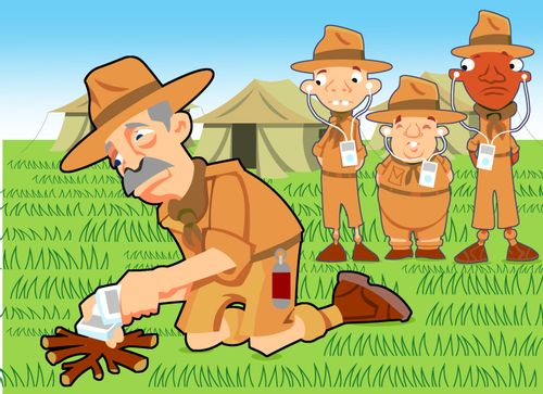 Boy Scout Camp.