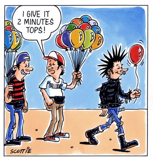 'I give it two minutes tops!