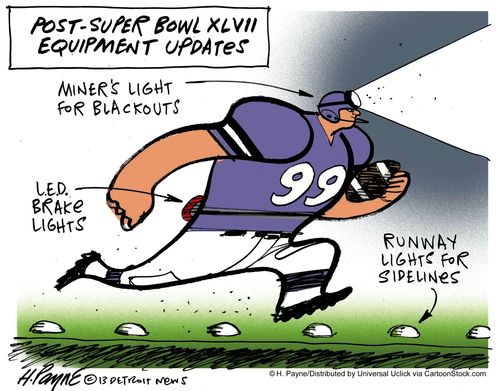 Post-Super Bowl XLVII Equipment Updates.