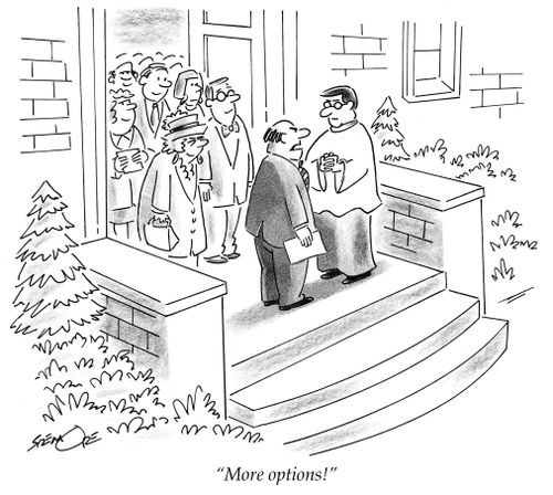 'More options!'