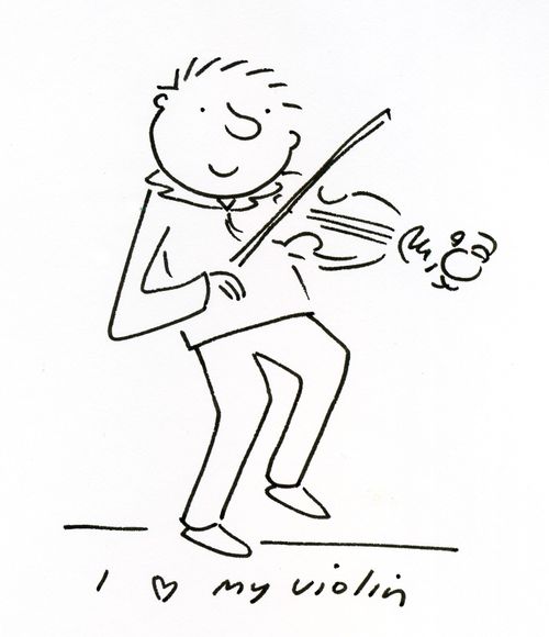 I love my violin