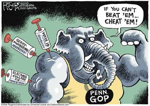 'If you can't beat 'em... Cheat 'em!'