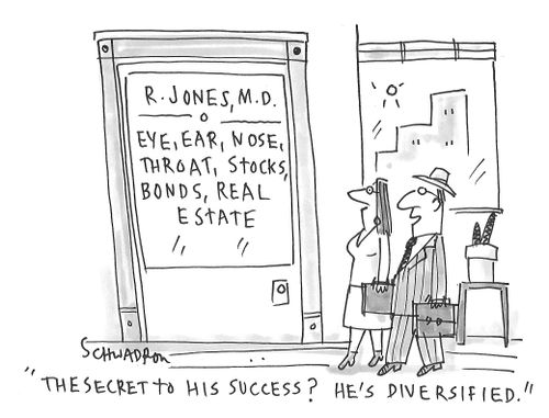 "The secret to his success? He's diversified."