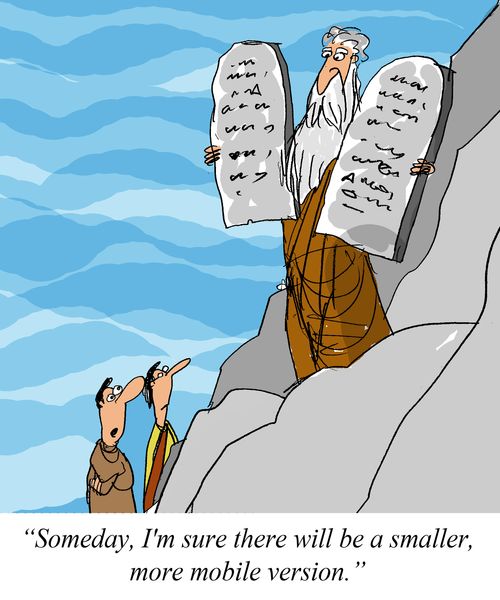 'Someday, I'm sure there will be a smaller, more mobile version.'