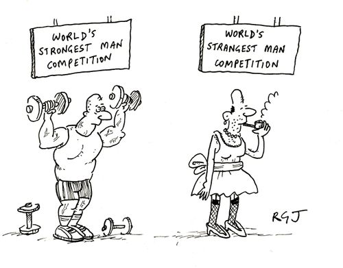 World's Strongest ManWorld's Strangest Man.