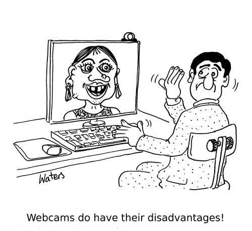 Webcams do have their disadvantages!