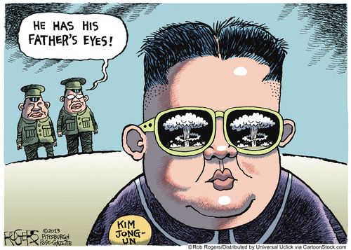 'He has his father's eyes!'
