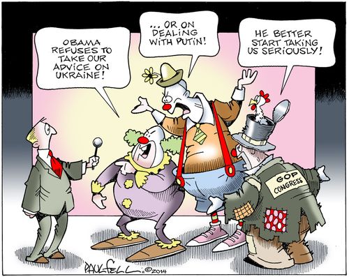"Obama refuses to take our advice on Ukraine!"