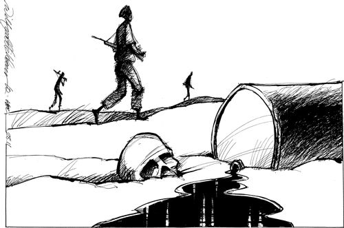 Blood and oil on African soil