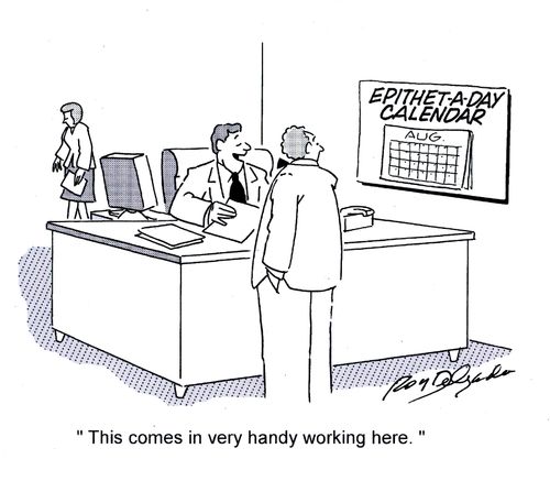 'This comes in very handy working here.'