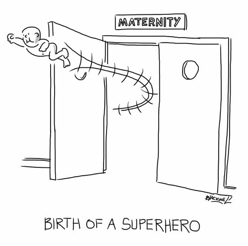 Birth of a superhero
