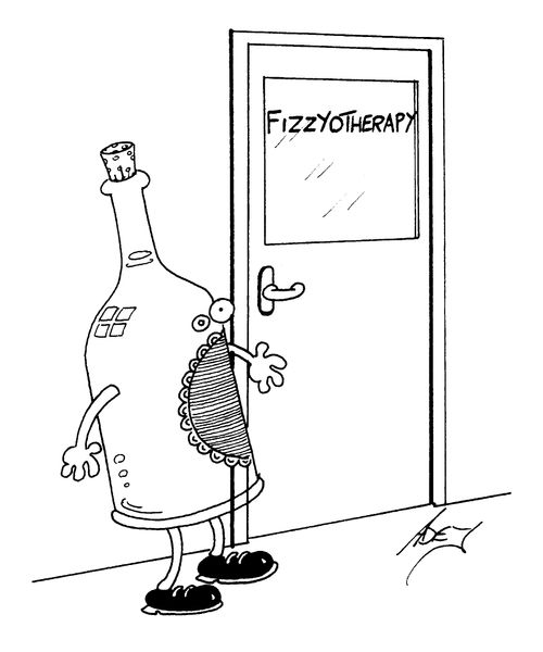 Drink going for 'Fizzyotherapy'.