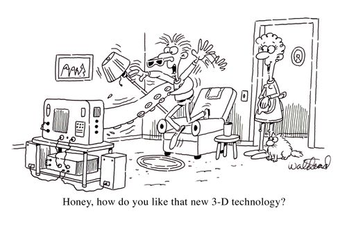 Effects of the new 3D technology.