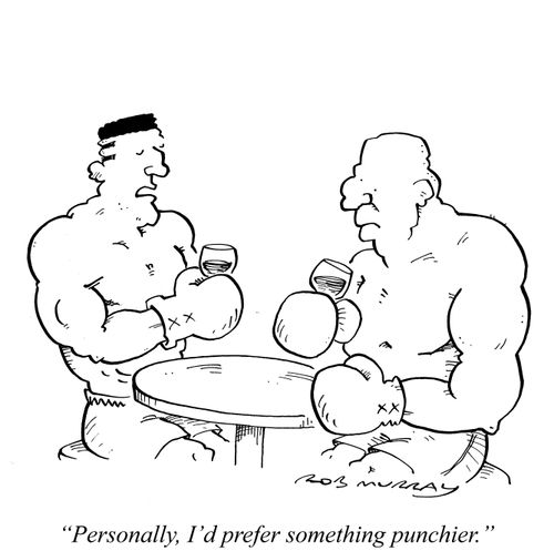 'Personally, I'd prefer something punchier.'