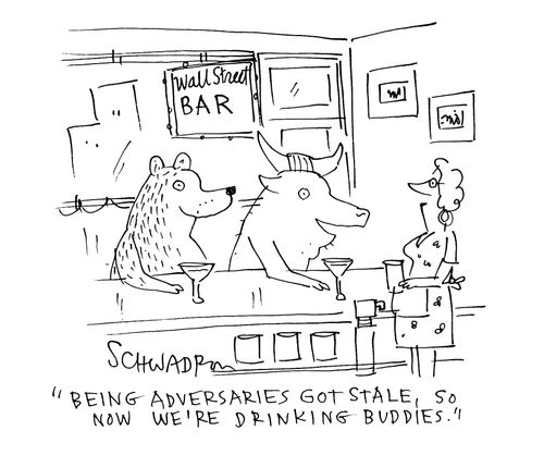 'Being adversaries, got stale, so now we are drinking buddies.'