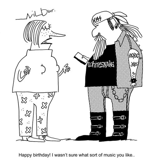 Happy Birthday! I wasn't sure what sort of music you like...